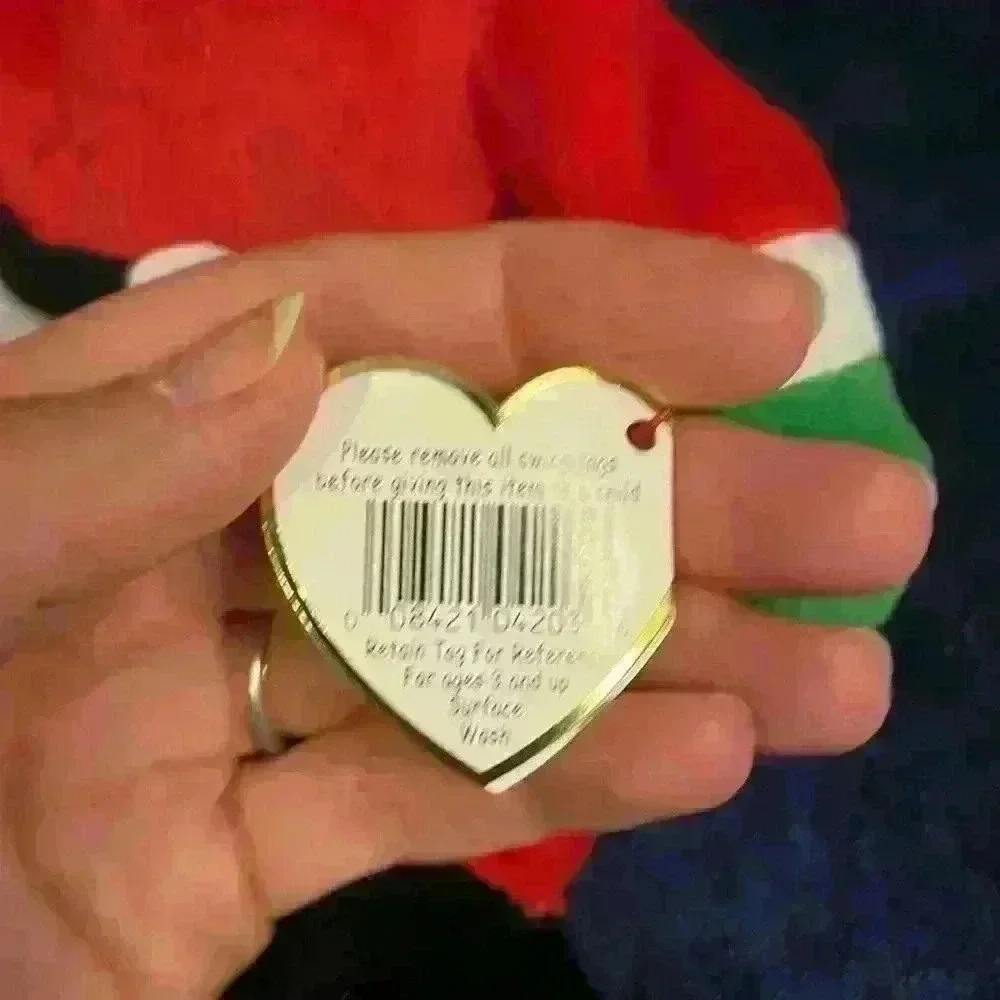 1998 Santa Ty Beanie Baby.